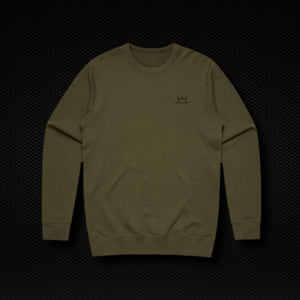 Army Green Fishing Sweatshirt, Carp Fishing