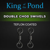 Ring Swivels, Carp fishing, chod rig, king of the pond, chod swivels, 