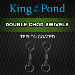 Ring Swivels, Carp fishing, chod rig, king of the pond, chod swivels, 