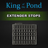 extender stops, carp rigs, korda, king of the pond