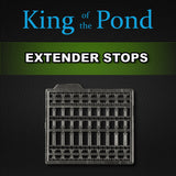 extender stops, carp rigs, korda, king of the pond