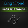 hook ring swivels, carp fishing, carp rigs, carp hooks, hook beads, korda