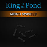 micro swivels, barbel fishing, perch fishing