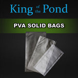 Solid pva bags, pva, pva mesh, carpfishing, king of the pond, korda, nash,