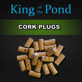 cork plugs, carp fishing, carp rigs, king of the pond, kotp, cork sticks, pop up