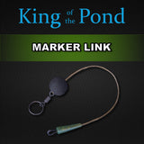 marker link, zig boom, zig rig carp fishing, carp tackle, king of the pond, korda tackle