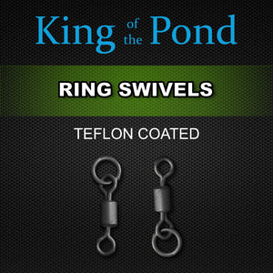fexi Ring Swivels, ring swivels, heli rings, Carp fishing, chod rig, king of the pond